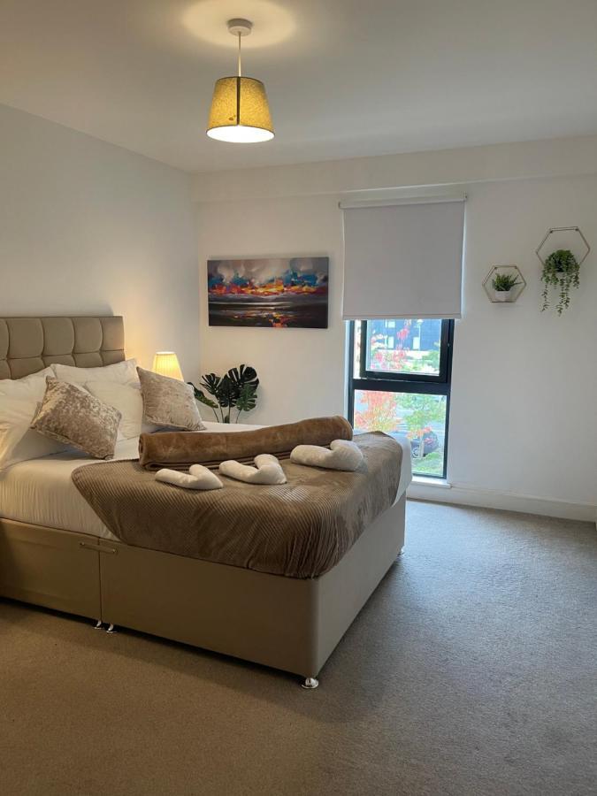 Modern Spacious 1 Bed Flat In Birmingham City Centre With Free Parking, Fast Free Wifi And Netflix Eksteriør billede