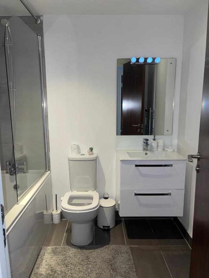 Modern Spacious 1 Bed Flat In Birmingham City Centre With Free Parking, Fast Free Wifi And Netflix Eksteriør billede