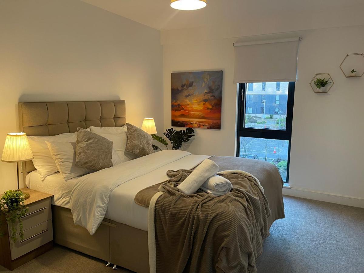 Modern Spacious 1 Bed Flat In Birmingham City Centre With Free Parking, Fast Free Wifi And Netflix Eksteriør billede
